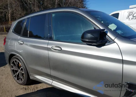 2020 BMW X3 M Competition z USA, uszkodzony, nr VIN 5YMTS0C00L9B23939